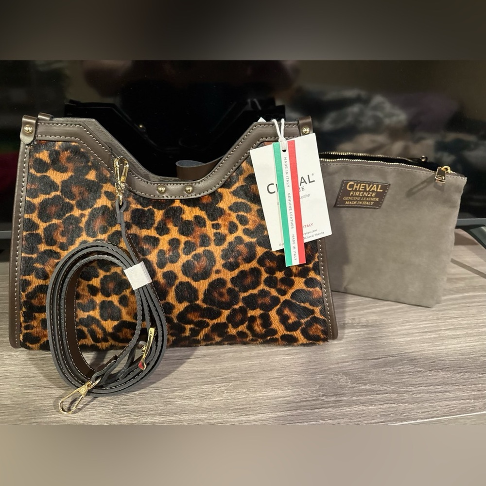 Leopard Print Women's Bag